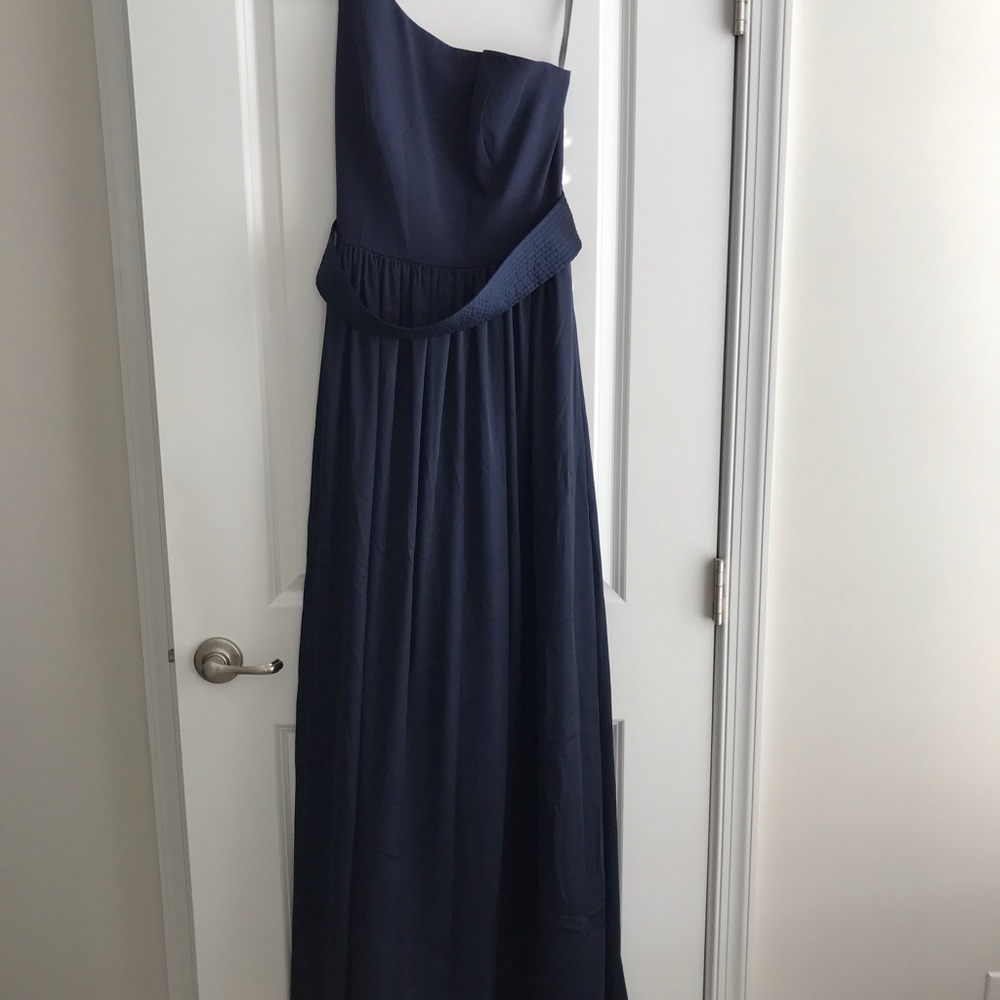 Vera Wang WHITE one shoulder dress, size 10
